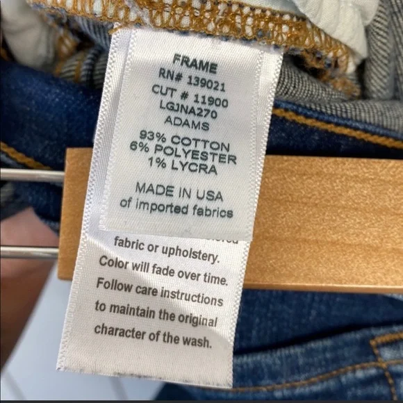 Frame Le Garçon Distressed Boyfriend Jeans - Picture 6 of 10